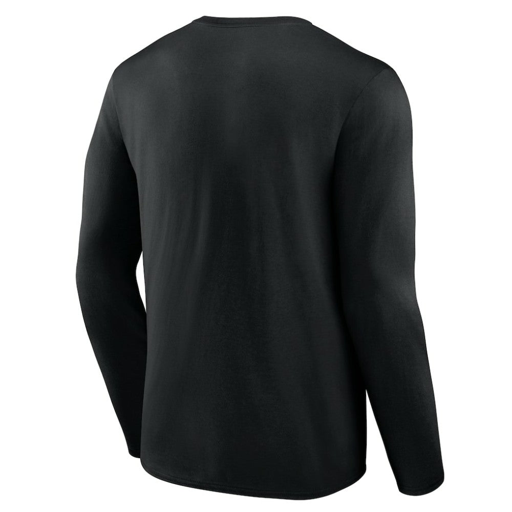 Pittsburgh Pirates Logo Athletic Heart & Soul Long Sleeve T-Shirt - Black T-shirts