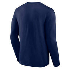 Minnesota Twins Logo Athletic Heart & Soul Long Sleeve T-Shirt - Navy T-shirts