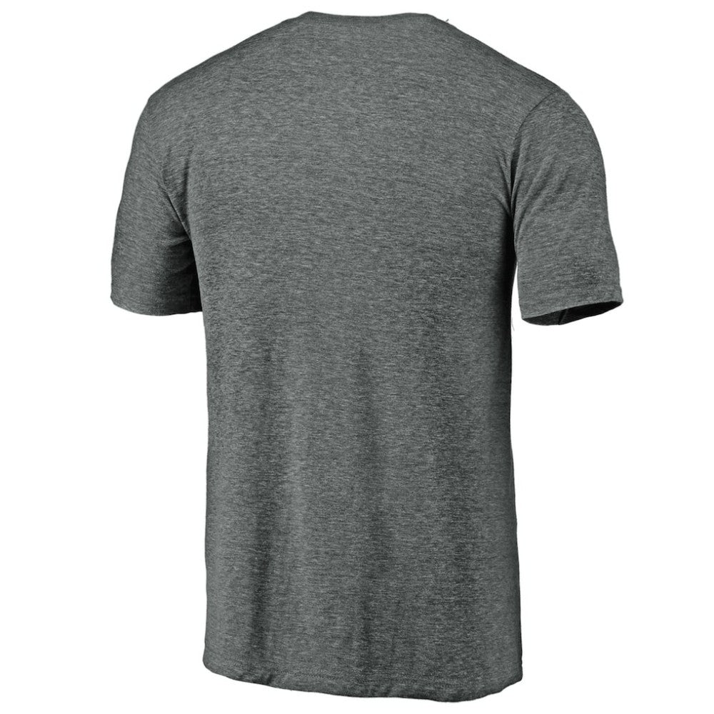Atlanta Braves Official Logo Tri-Blend T-Shirt - Heather Gray T-shirts