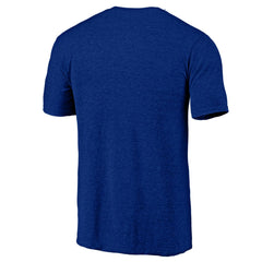 Kansas City Royals Official Logo Tri-Blend T-Shirt - Heather Royal T-shirts