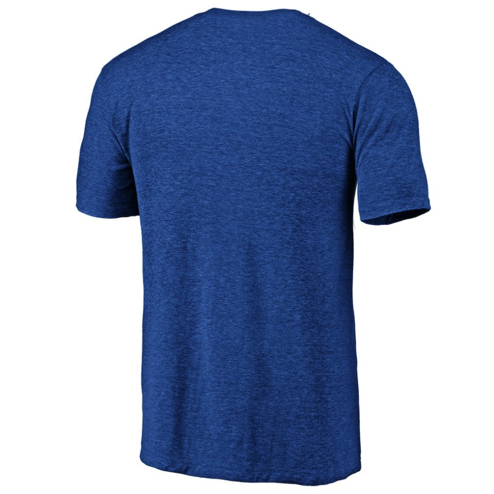 Philadelphia Phillies Official Logo Tri-Blend T-Shirt - Heather Royal T-shirts