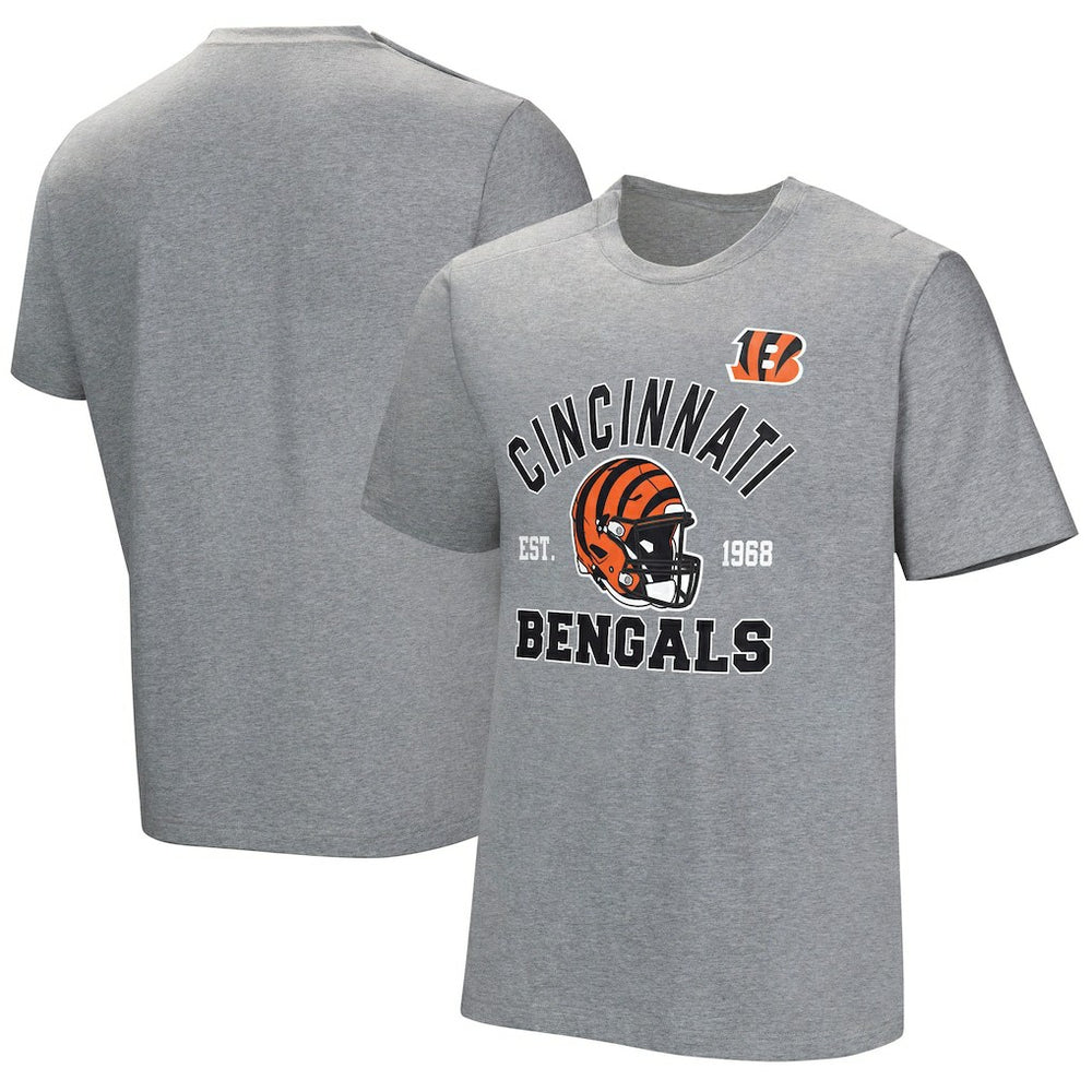 Cincinnati Bengals Tackle Adaptive T-Shirt Gray