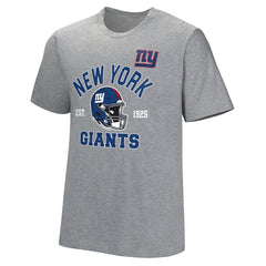 New York Giants Tackle Adaptive T-Shirt Gray