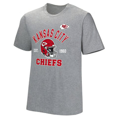 Kansas City Chiefs Tackle Adaptive T-Shirt Gray