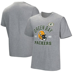 Green Bay Packers Tackle Adaptive T-Shirt Gray