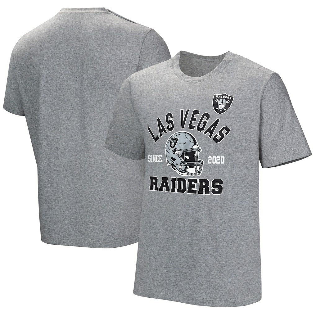 Las Vegas Raiders Tackle Adaptive T-Shirt Gray