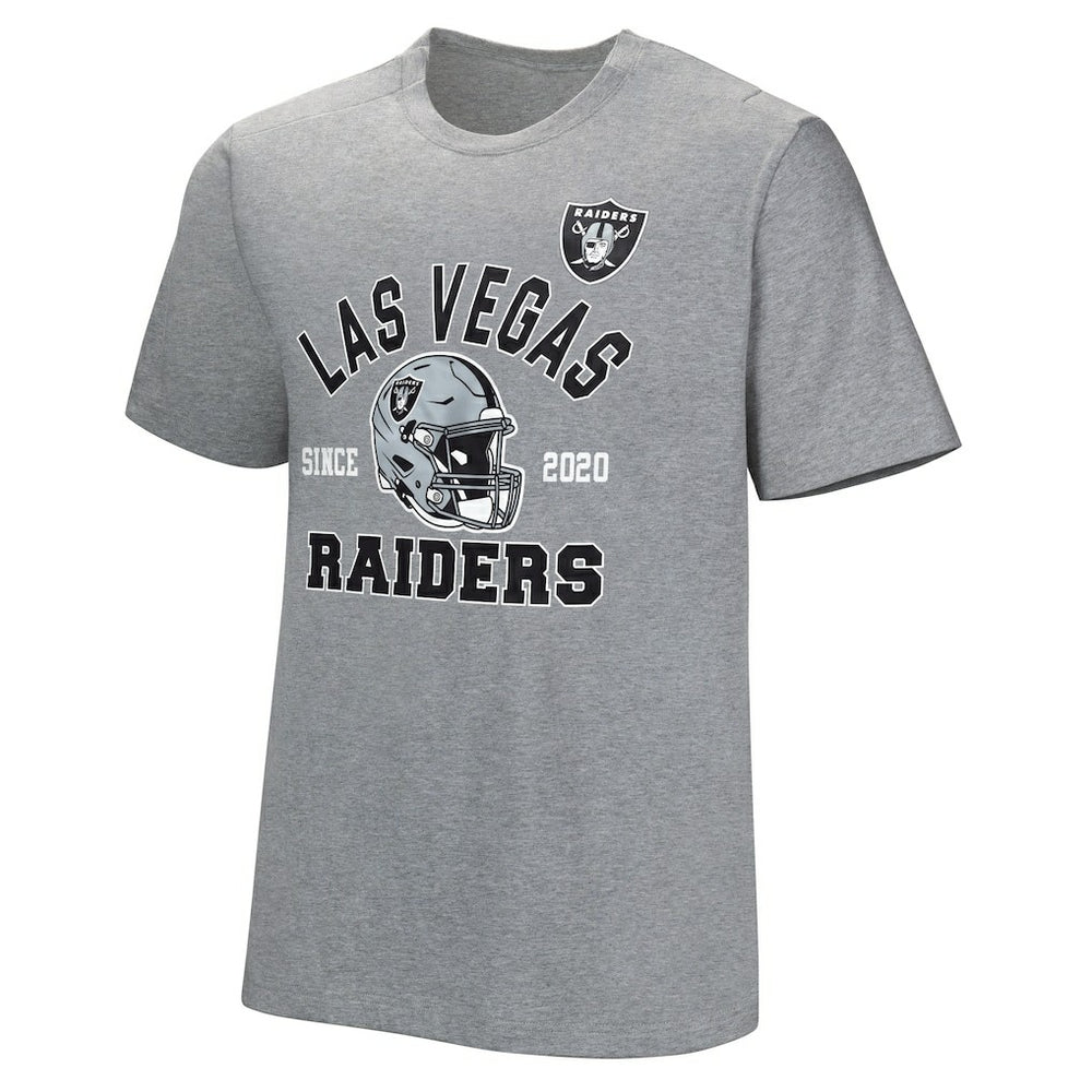 Las Vegas Raiders Tackle Adaptive T-Shirt Gray