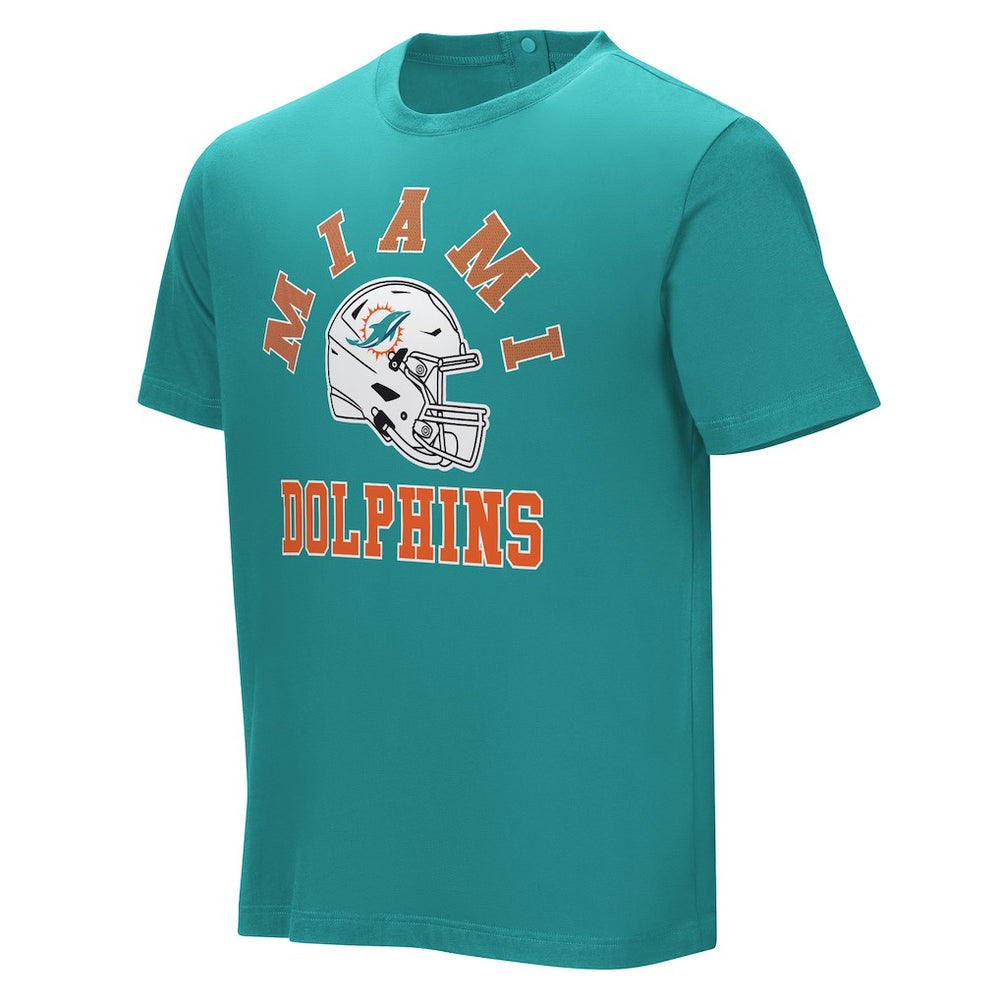 Miami Dolphins Field Goal Assisted T-Shirt Aqua