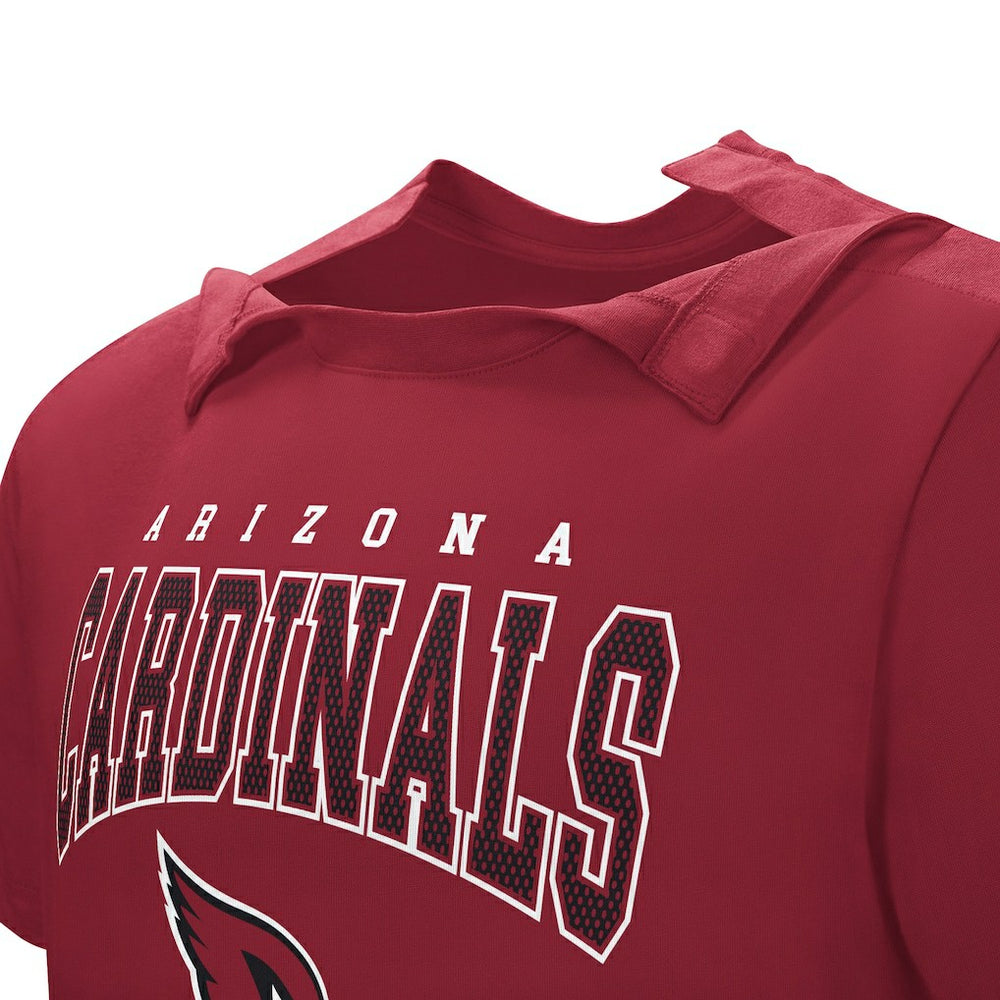 Arizona Cardinals Home Team Adaptive T-Shirt Cardinal