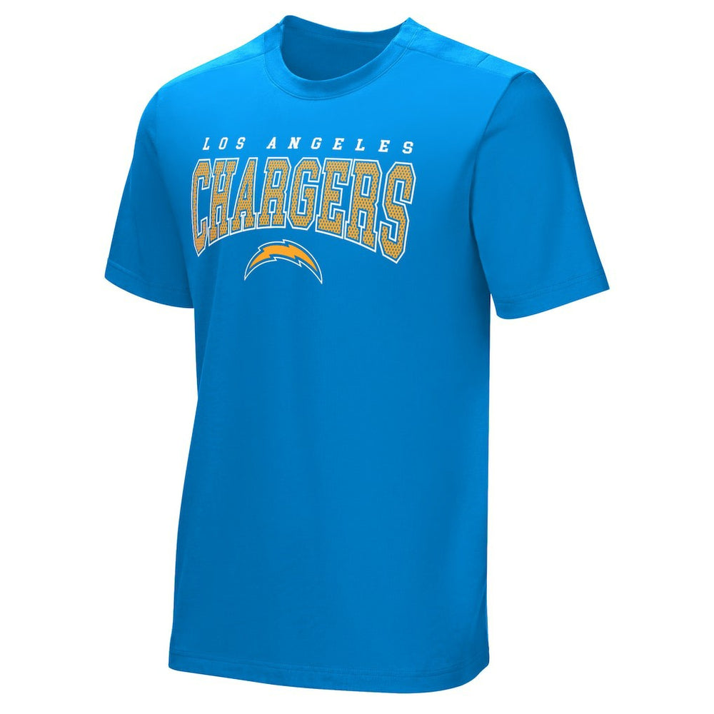 Los Angeles Chargers Home Team Adaptive T-Shirt Blue