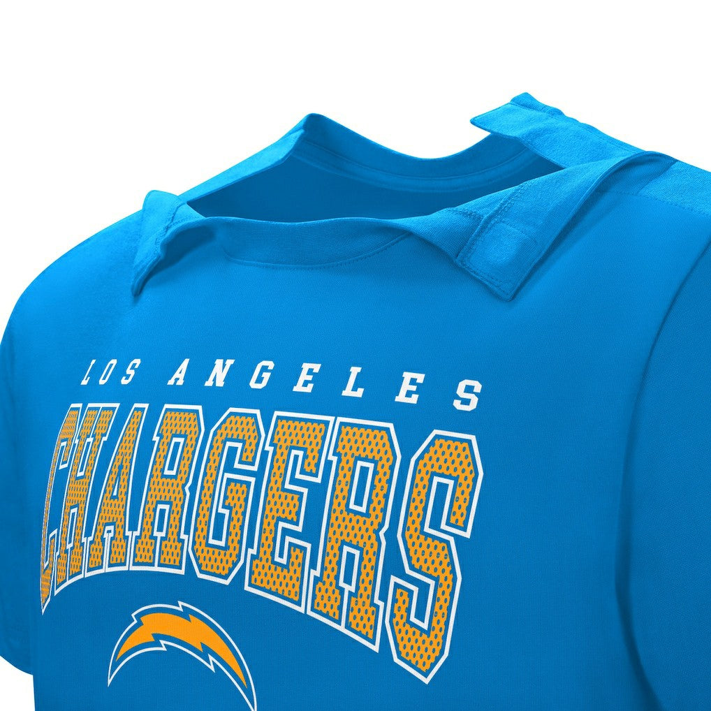 Los Angeles Chargers Home Team Adaptive T-Shirt Blue