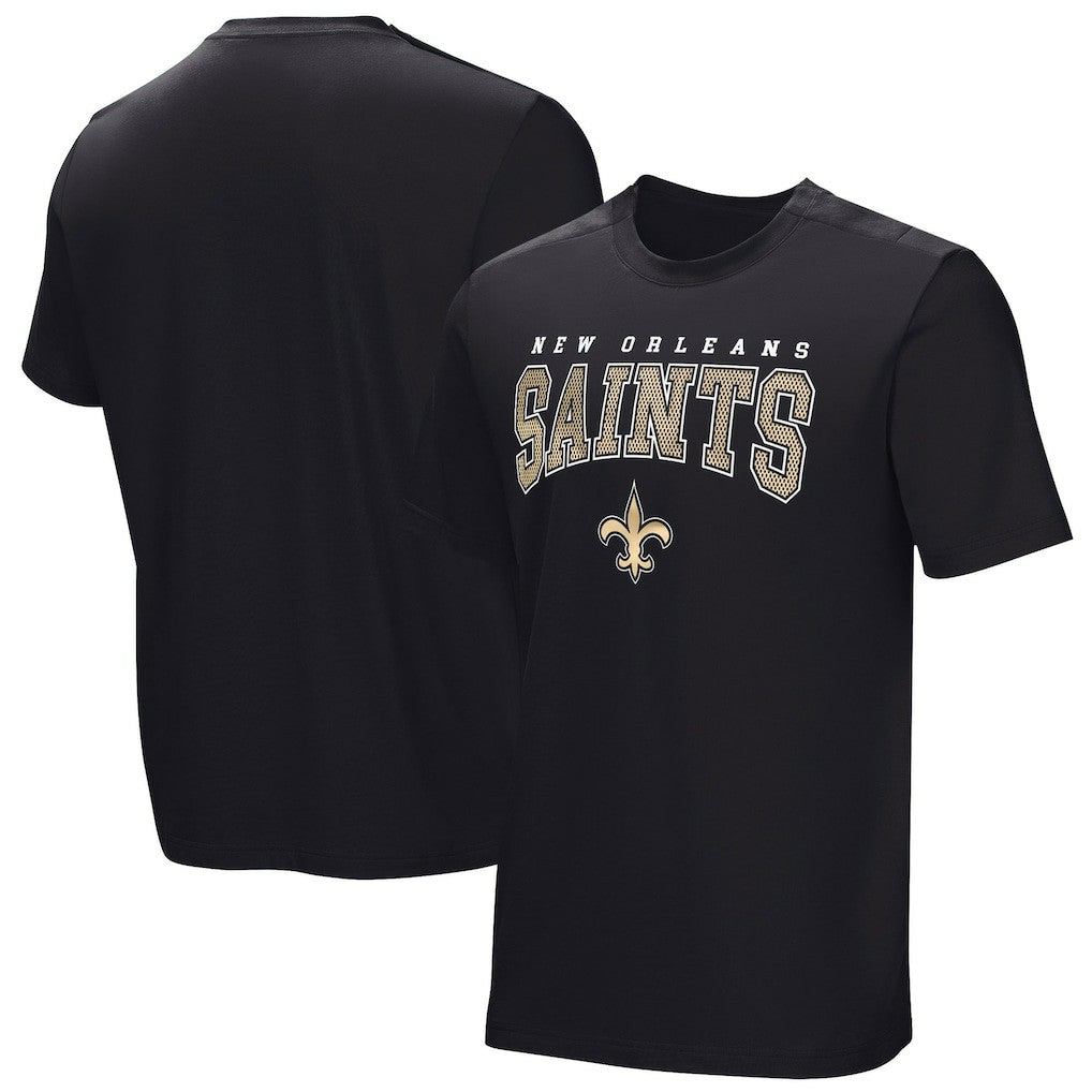 New Orleans Saints Home Team Adaptive T-Shirt Black