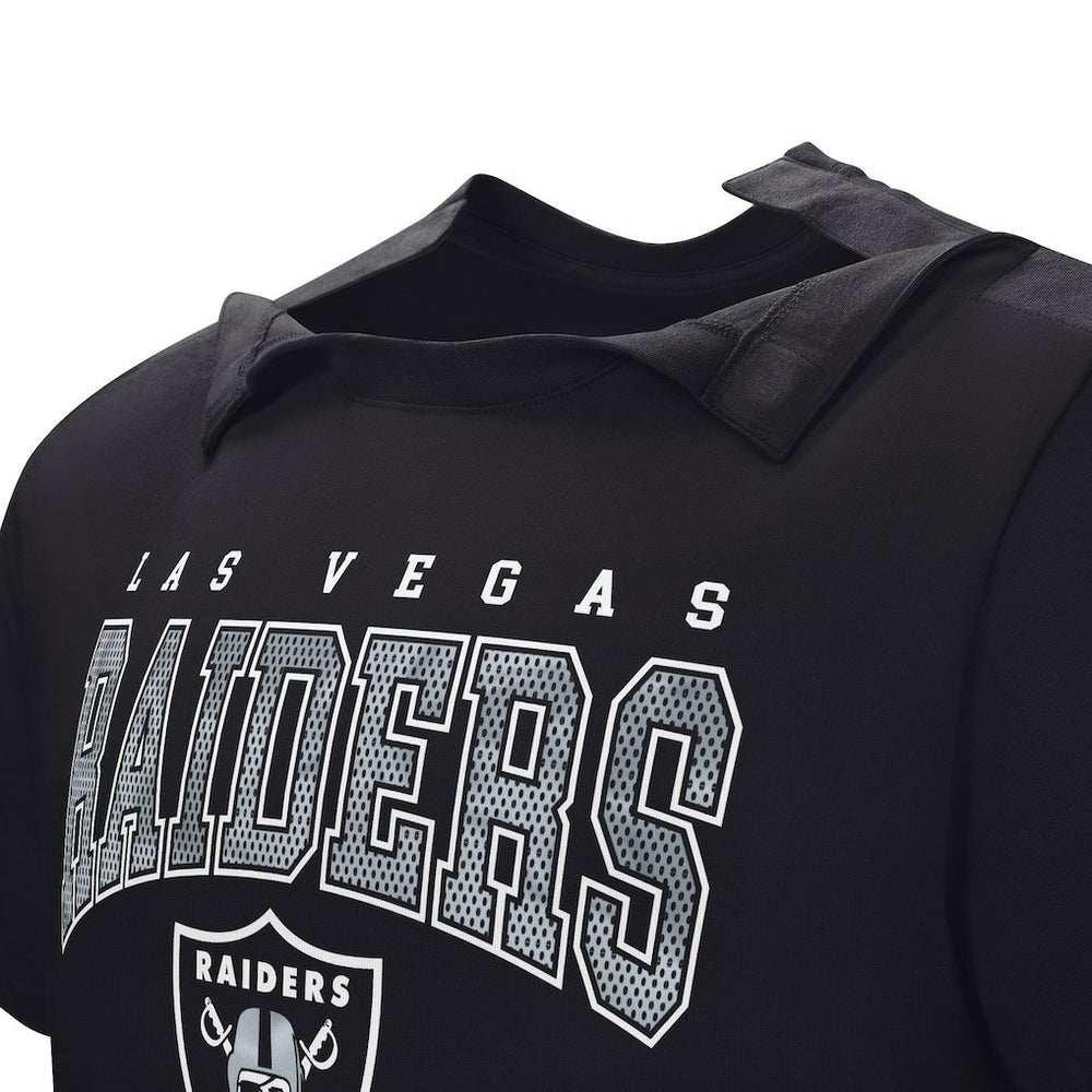 Las Vegas Raiders Home Team Adaptive T-Shirt Black