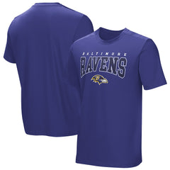 Baltimore Ravens Home Team Adaptive T-Shirt Purple