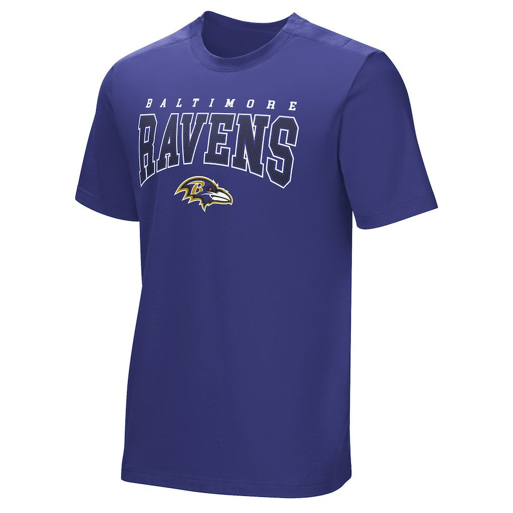 Baltimore Ravens Home Team Adaptive T-Shirt Purple