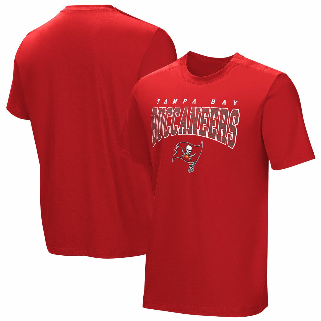 Tampa Bay Buccaneers Home Team Adaptive T-Shirt Red