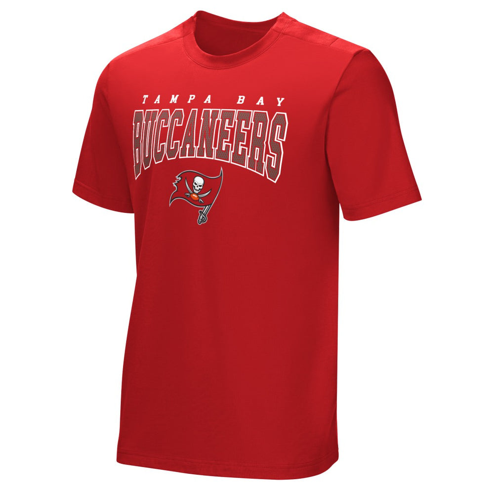 Tampa Bay Buccaneers Home Team Adaptive T-Shirt Red