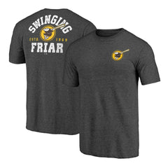 San Diego Padres Hometown Collection Swing Away Tri-Blend T-Shirt - Heather Charcoal T-shirts