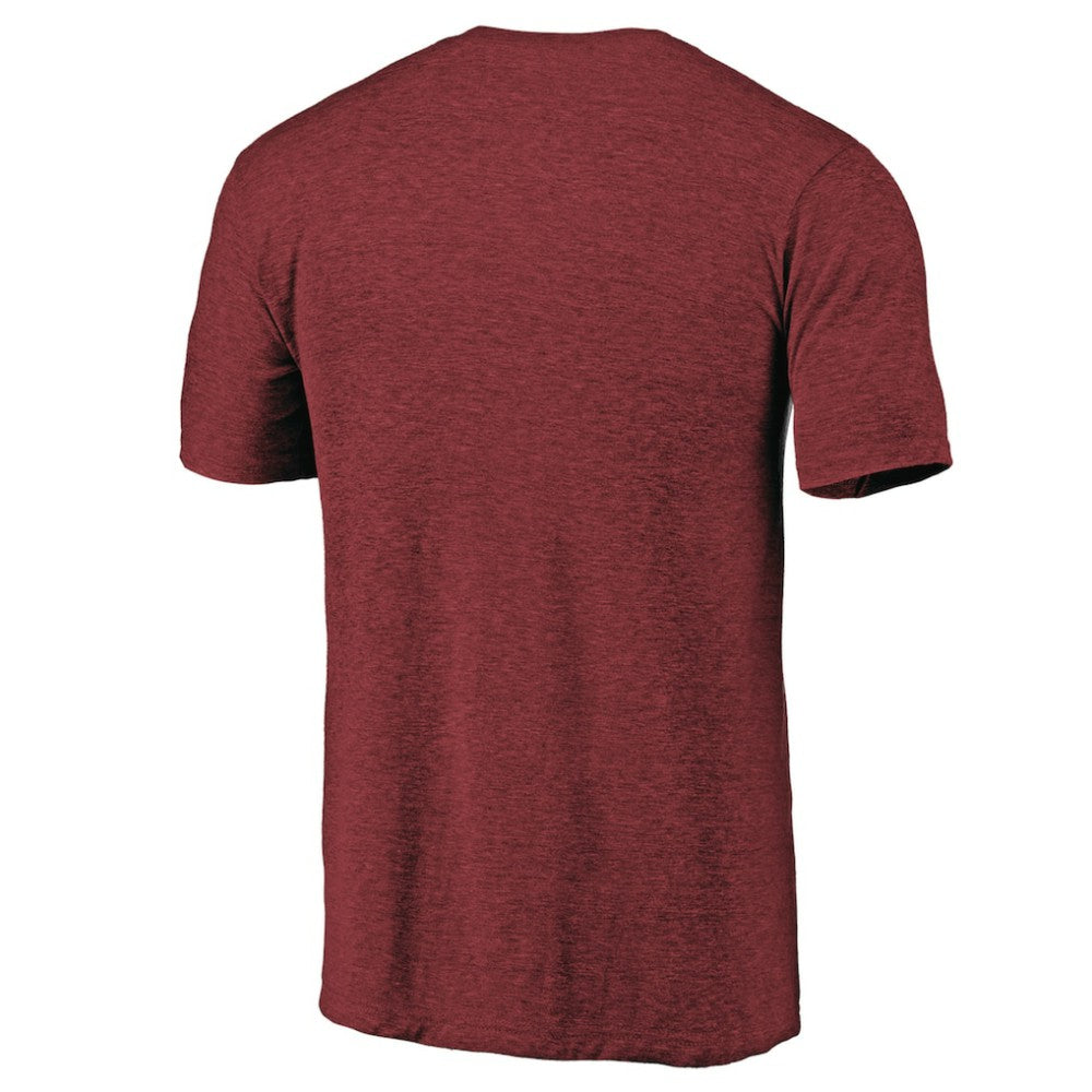 Philadelphia Phillies Cooperstown Collection Logo Tri-Blend T-Shirt - Burgundy T-shirts