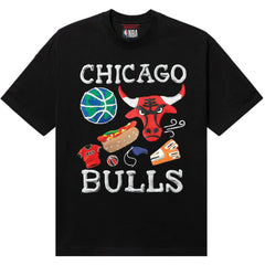 Chicago Bulls NBA x MARKET Unisex Claymation T-Shirt Black