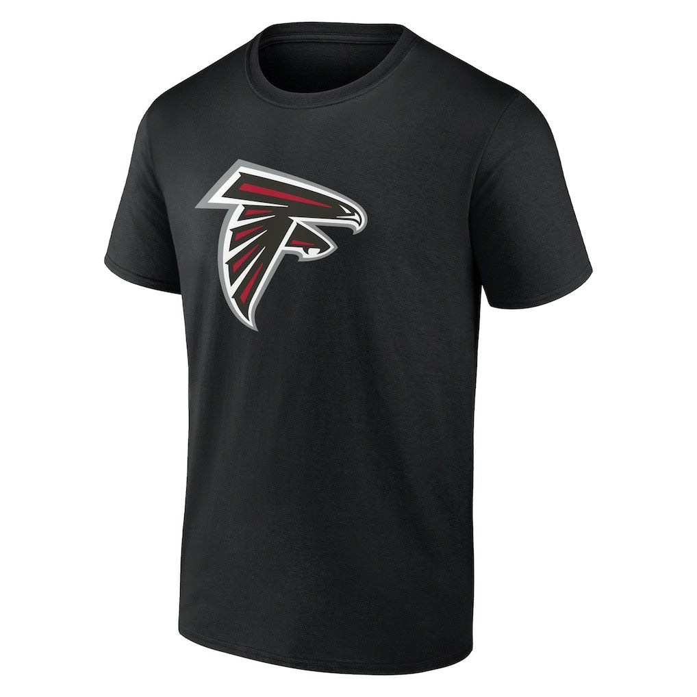 Bijan Robinson Atlanta Falcons Icon Name & Number T-Shirt Black