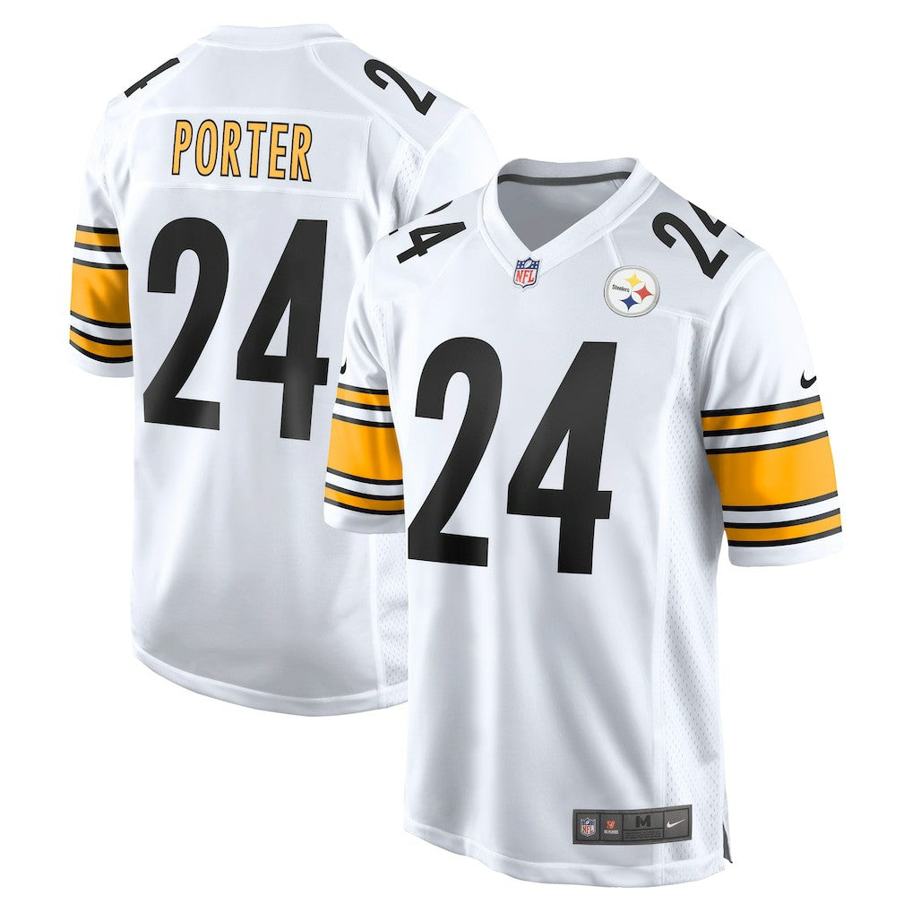 Joey Porter Jr. Pittsburgh Steelers Away Game Jersey White