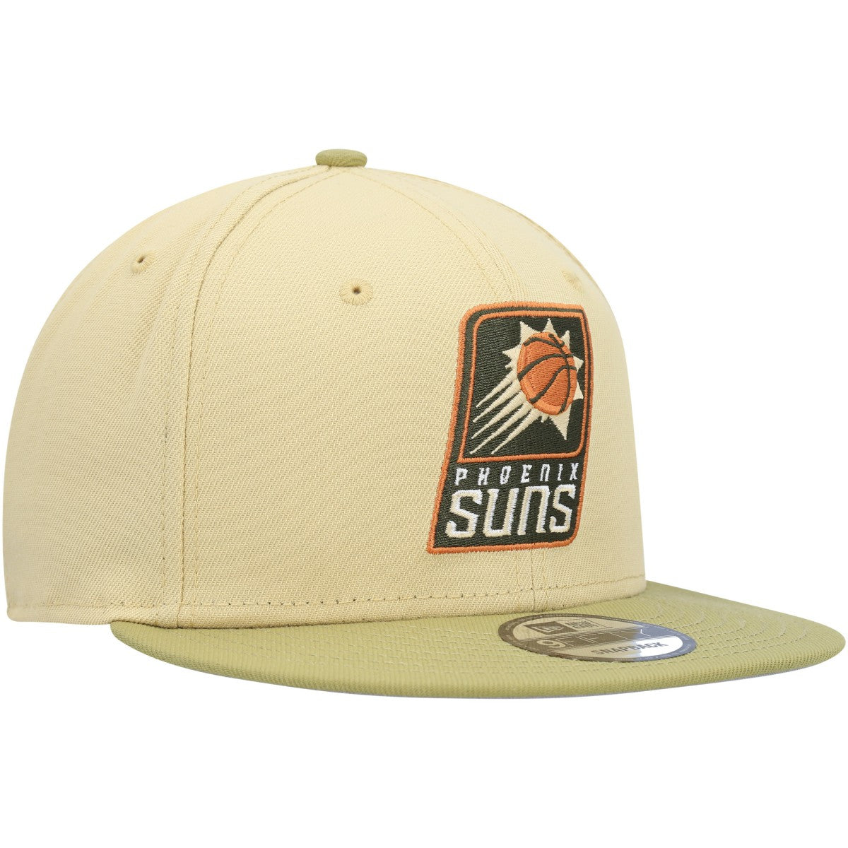 Phoenix Suns Green Collection Repreve 9FIFTY Snapback Hat Khaki/Tan