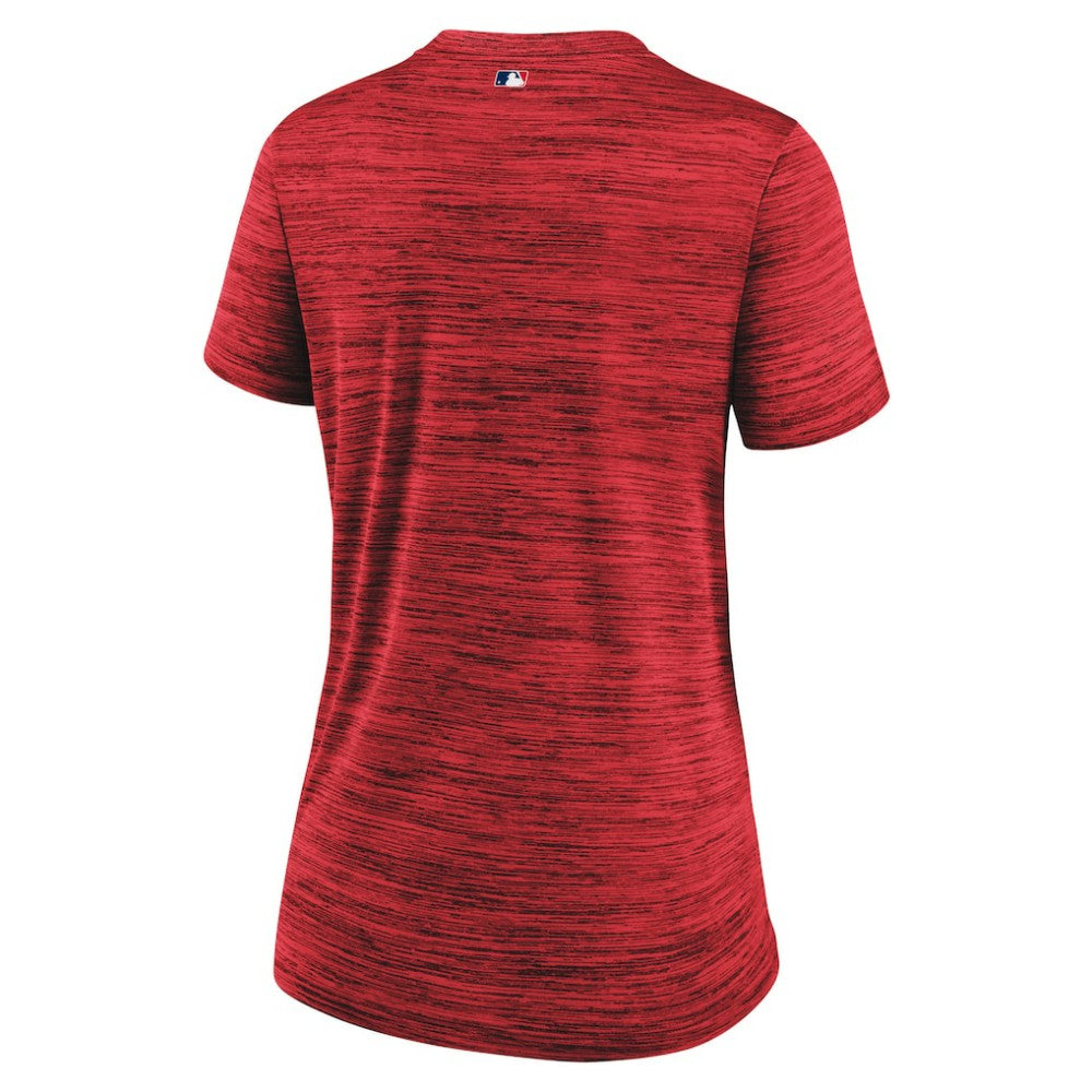 St. Louis Cardinals Nike Women's 2024 City Connect Authentic Collection Practice Velocity T-Shirt - Red T-shirts