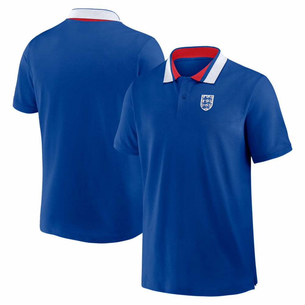 England National Team Crest Polo Blue