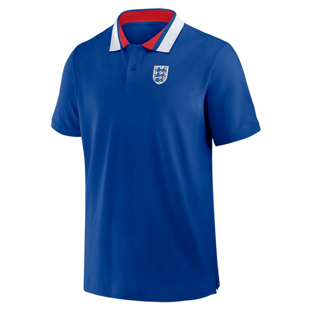 England National Team Crest Polo Blue