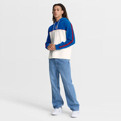 Paris Saint-Germain Retro Overhead Tri-Blend Hoodie Royal/White