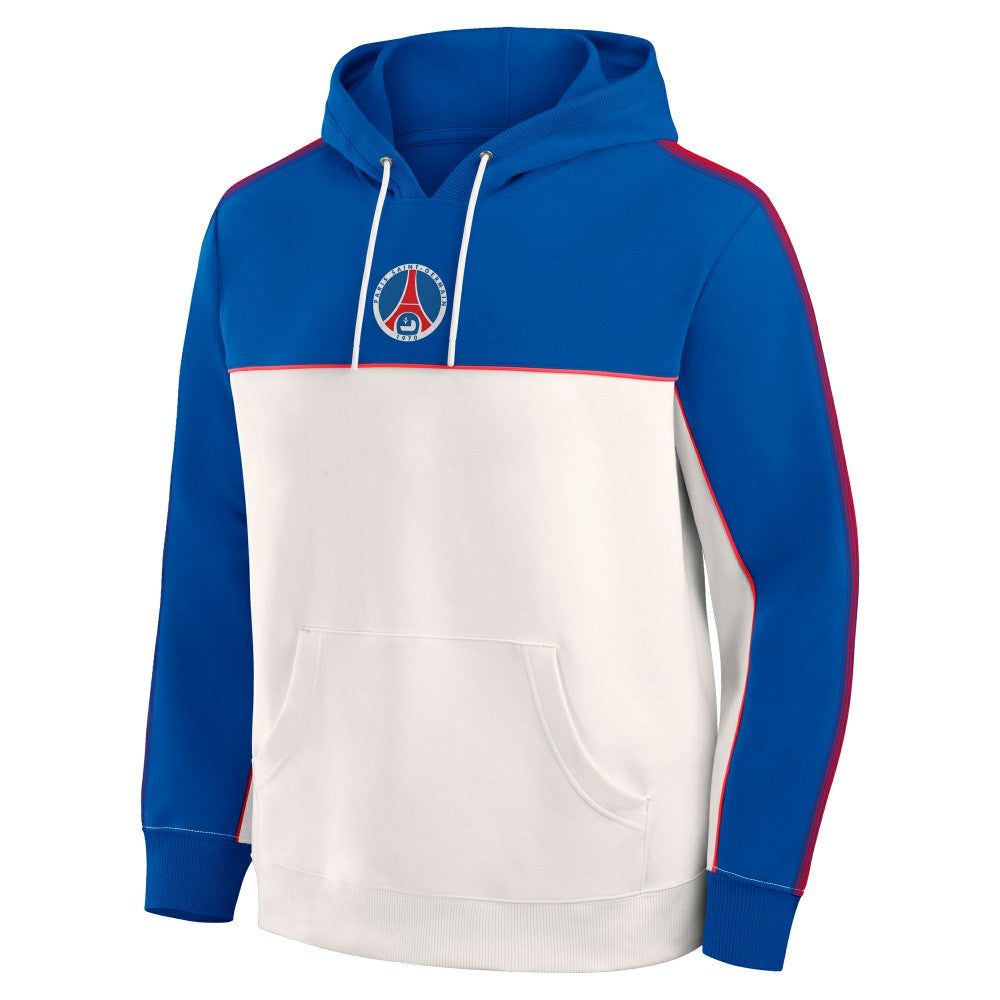 Paris Saint-Germain Retro Overhead Tri-Blend Hoodie Royal/White