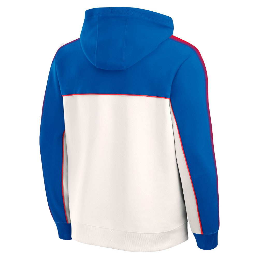 Paris Saint-Germain Retro Overhead Tri-Blend Hoodie Royal/White