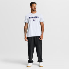 Texas Rangers Nike Bold Team Name T-Shirt - White T-shirts