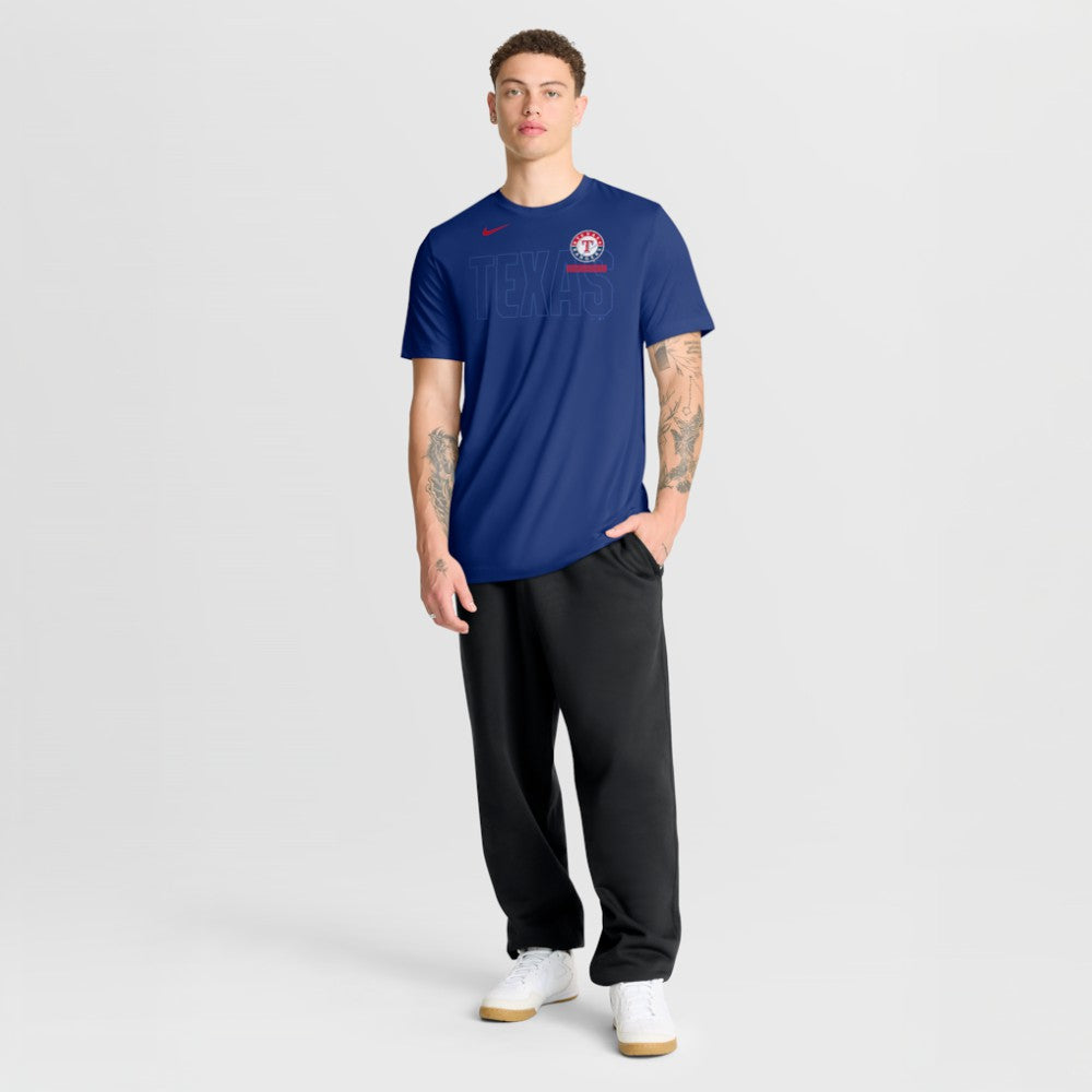 Texas Rangers Nike Knockout Team Legend Dri-FIT T-Shirt - Royal T-shirts