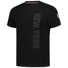 New York Knicks FISLL 3D Puff Print Sliced Logo T-Shirt Black