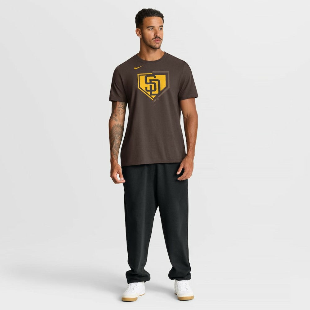 San Diego Padres Nike Icon T-Shirt - Brown T-shirts