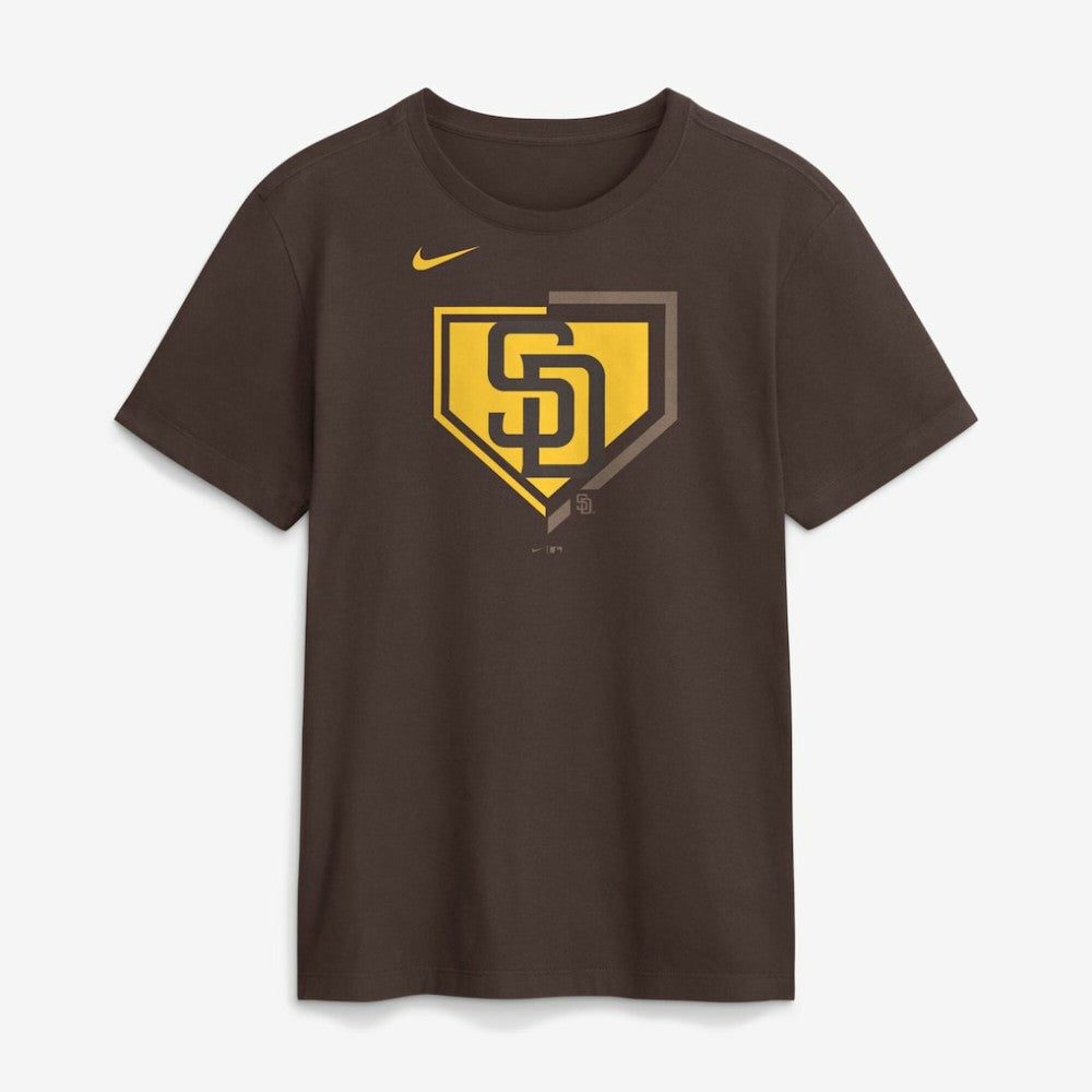 San Diego Padres Nike Icon T-Shirt - Brown T-shirts