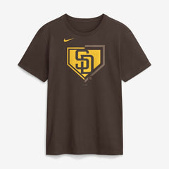 San Diego Padres Nike Icon T-Shirt - Brown T-shirts
