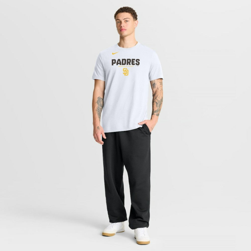 San Diego Padres Nike Bold Team Name T-Shirt - White T-shirts