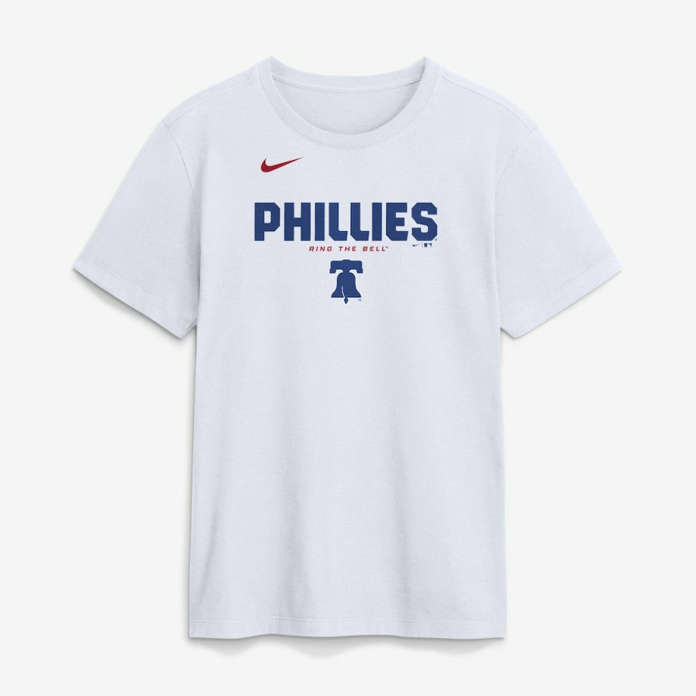 Philadelphia Phillies Nike Bold Team Name T-Shirt - White T-shirts