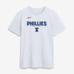 Philadelphia Phillies Nike Bold Team Name T-Shirt - White T-shirts