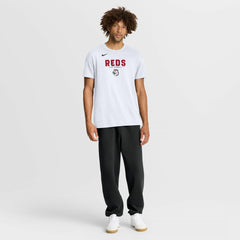 Cincinnati Reds Nike Bold Team Name T-Shirt - White T-shirts