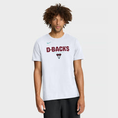 Arizona Diamondbacks Nike Bold Team Name T-Shirt - White T-shirts