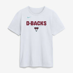 Arizona Diamondbacks Nike Bold Team Name T-Shirt - White T-shirts
