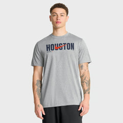 Houston Astros Nike Swoosh Legend Dri-FIT T-Shirt - Heather Gray T-shirts