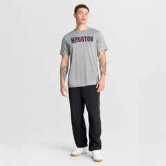 Houston Astros Nike Swoosh Legend Dri-FIT T-Shirt - Heather Gray T-shirts