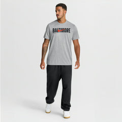 Baltimore Orioles Nike Swoosh Legend Dri-FIT T-Shirt - Heather Gray T-shirts