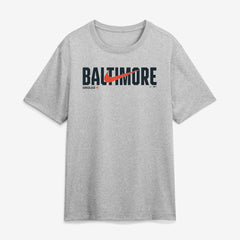 Baltimore Orioles Nike Swoosh Legend Dri-FIT T-Shirt - Heather Gray T-shirts