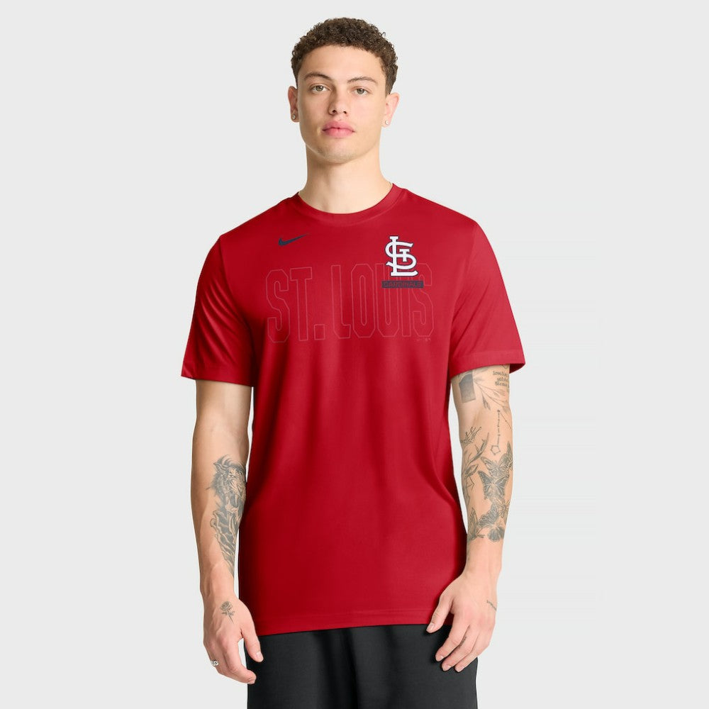 St. Louis Cardinals Nike Knockout Team Legend Dri-FIT T-Shirt - Red T-shirts